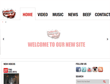 Tablet Screenshot of hiphopbeef.com